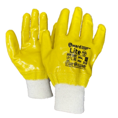 Покрытые премиум-нитрилом перчатки Gward Lite