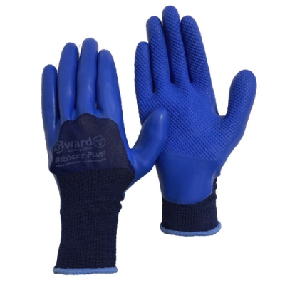 Перчатки с латексным покрытием в 3/4 Gward Rocks Plus