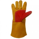 Спилковые краги усиленные Gward Track Lux