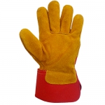 Перчатки спилковые комбинированные усиленные Gward Ural