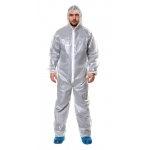 Комбинезон одноразовый ламинированный спанбонд 40 гр/м2 белый (ЧЗ)