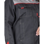 Костюм СИРИУС-ФАВОРИТ женский куртка, брюки  т.серый со св.серым