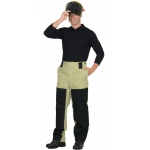 Костюм сварщика: куртка, брюки брезентовый со спилком (2,7 кв.м) тип Б