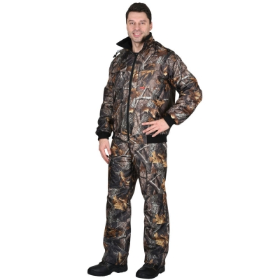 Куртка СИРИУС-ПИКНИК демисезон. укороченная (тк. Оксфорд) КМФ Осенний лес