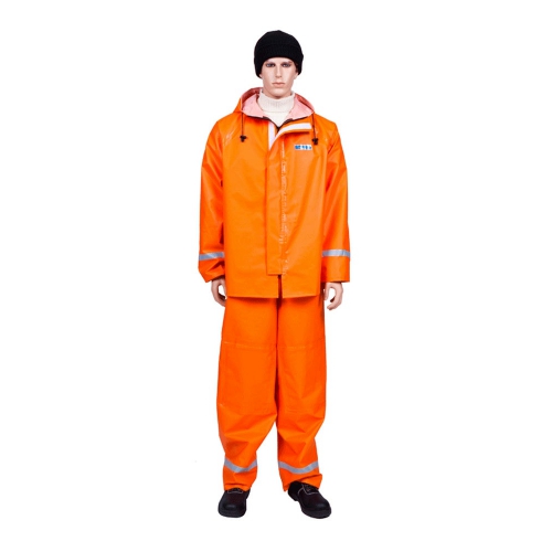Костюм рыбака Fisherman`s WPL (500 гр/м2) оранжевый (ЧЗ)