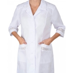 Халат СИРИУС-АДЕЛЬ женский белый