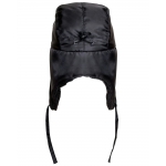 Шапка-ушанка СИРИУС-ЛЮКС черная (тк. Оксфорд)