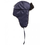 Шапка-ушанка СИРИУС-ЛЮКС синяя (тк. Оксфорд)