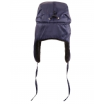 Шапка-ушанка СИРИУС-ЛЮКС синяя (тк. Оксфорд)