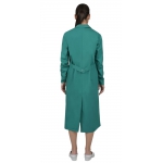 Халат женский с рельефами зелёный