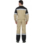 Костюм СИРИУС-ЛЕГИОНЕР куртка, п/к песочный с черным СОП 50мм