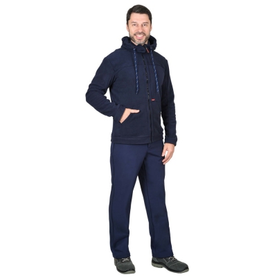 Куртка флисовая СИРИУС-МЕРКУРИЙ темно-синяя