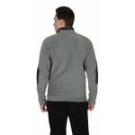 Куртка флисовая СИРИУС-АКТИВ серая отделка черная