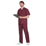 Костюм хирурга универсальный бордовый