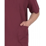 Костюм хирурга универсальный бордовый