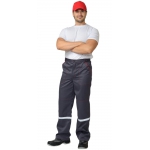 Костюм СИРИУС-МЕХАНИК куртка, брюки серый с красным и СОП