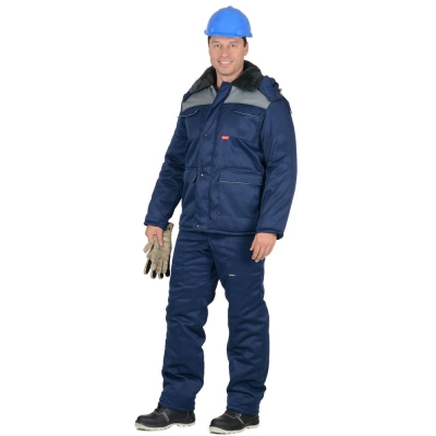 Куртка СИРИУС-ПРОФЕССИОНАЛ синяя с серым