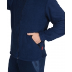 Куртка флисовая темно-синяя