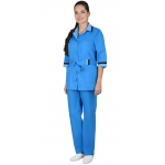 Костюм СИРИУС-ФЛОРА женский тёмно-голубой (СТ)