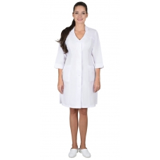 Халат СИРИУС-ЛИМА женский белый