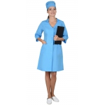 Халат СИРИУС-ЛИМА женский голубой