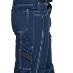 Брюки СИРИУС-ПРЕСТИЖ мужские летние синие, кант СВМ