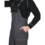 Костюм сварщика СИРИУС-ГЕРКУЛЕС летний, куртка, п/к т.серый с черным, СОП 50мм