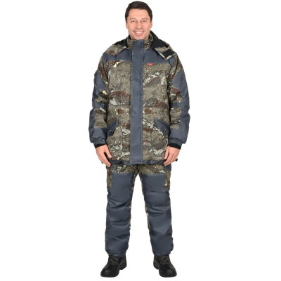 Костюм СИРИУС-ГОРКА зимний куртка дл., брюки (тк.CROWN-230) КМФ Питон