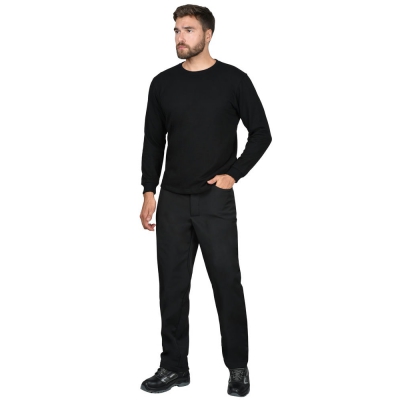 Толстовка черная (футер 240 г/м2) (х40)