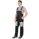 Костюм СИРИУС-ФАВОРИТ куртка, п/к черный со св.серым