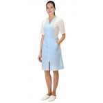 Халат СИРИУС-АЛИСА женский голубой с белым