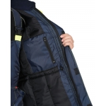 Куртка СИРИУС-ТЕРМИНАЛ синяя с лимонным и СОП