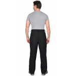 Костюм СИРИУС-АЗОВ с капюшоном черный софтшелл пл 350 г/кв.м