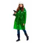 Плащ-дождевик СИРИУС-ПРОФИ на липучке ПВД 45 мкр. пропаянные швы, зеленый
