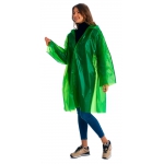 Плащ-дождевик СИРИУС-ЛЮКС на липучке ПВД 80 мкр. пропаянные швы, зеленый