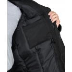 Куртка СИРИУС-БЕЗОПАСНОСТЬ зимняя удлиненная, черная