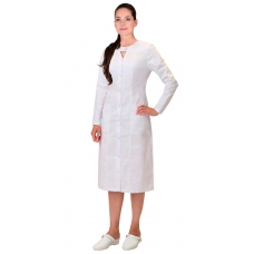 Халат СИРИУС-ГЛОРИЯ женский белый