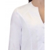 Халат СИРИУС-СТЕЛЛА женский белый с трикотажной вставкой