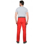 Брюки СИРИУС-ПРЕСТИЖ мужские летние красные с черным