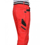 Брюки СИРИУС-ПРЕСТИЖ мужские летние красные с черным