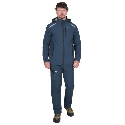 Куртка СИРИУС-СПЕЙС софтшелл синяя