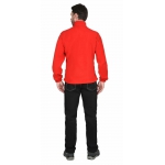 Куртка флисовая красная