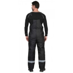 Полукомбинезон мужской зимний универсальный, черный, СОП 50мм