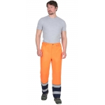 Брюки СИРИУС-ТЕРМИНАЛ-3-РОСС оранжевые с темно-синим