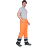 Брюки СИРИУС-ТЕРМИНАЛ-3-РОСС оранжевые с темно-синим