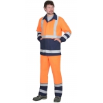 Куртка СИРИУС-ТЕРМИНАЛ-3-РОСС оранжевая с темно-синим