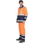 Куртка СИРИУС-ТЕРМИНАЛ-3-РОСС оранжевая с темно-синим