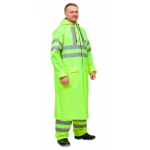 Плащ влагозащитный сигнальный с СОП ExtraVision WPL (225 гр/м2) лимонный (ЧЗ)