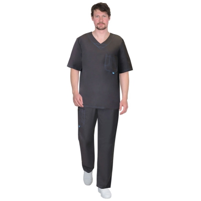 Костюм СИРИУС-ЭСКУЛАП мужской т.серый