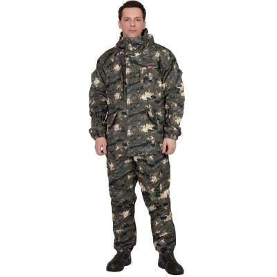 Костюм СИРИУС-ГОРКА демисезонный, куртка, брюки КМФ Мультикам тёмный